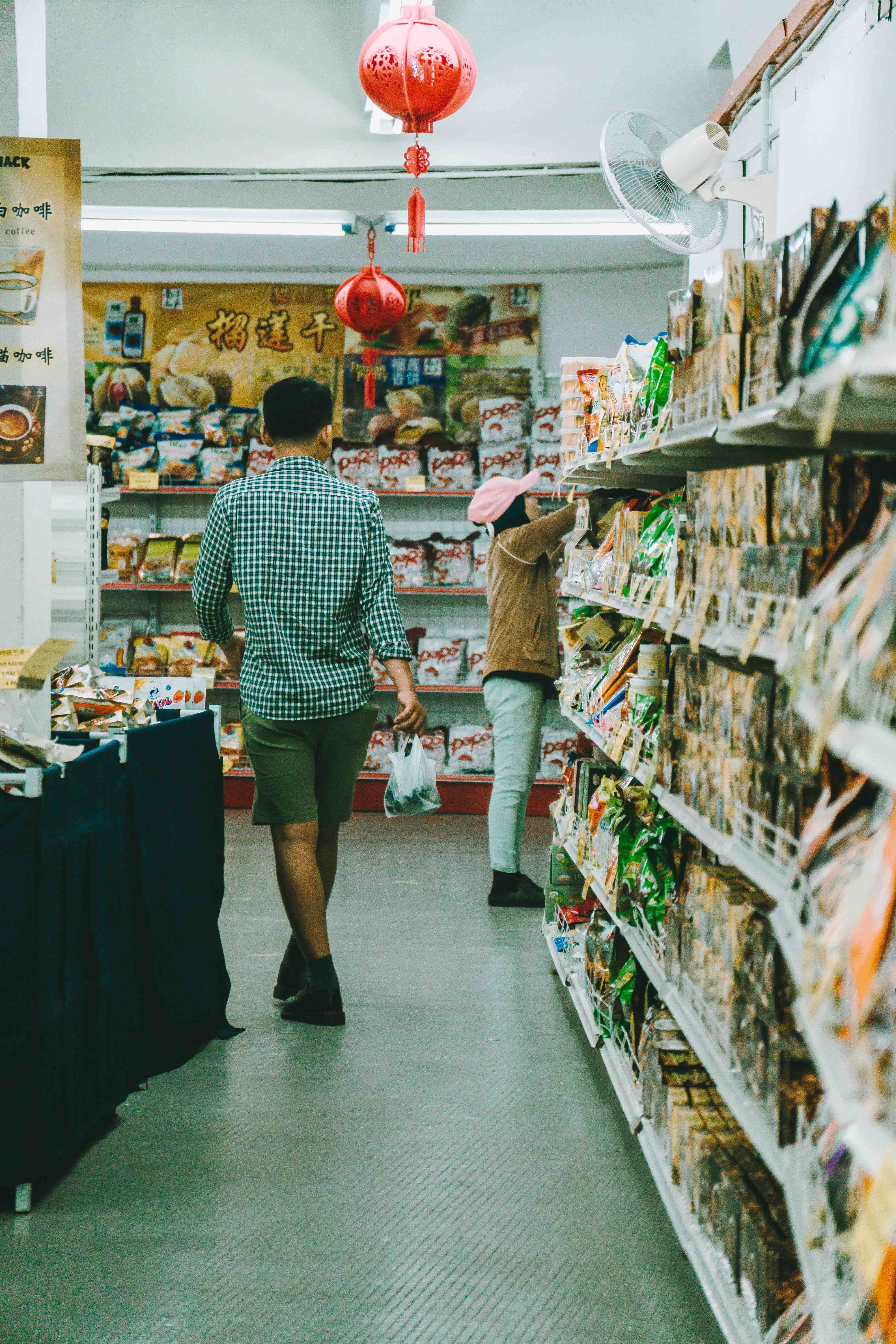 Grocery store interior of Shivam Super Mart, best kirana store in Punali Dungarpur